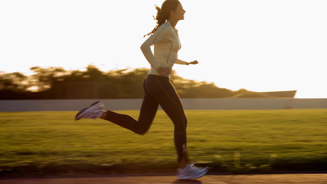 running running